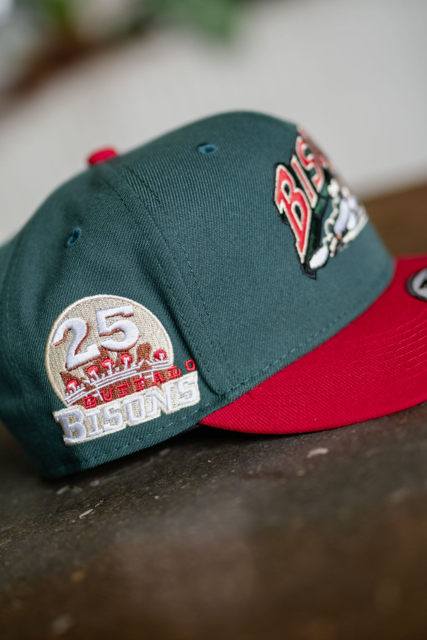 Gorra New Era 9FIFTY Snapback Bisons.