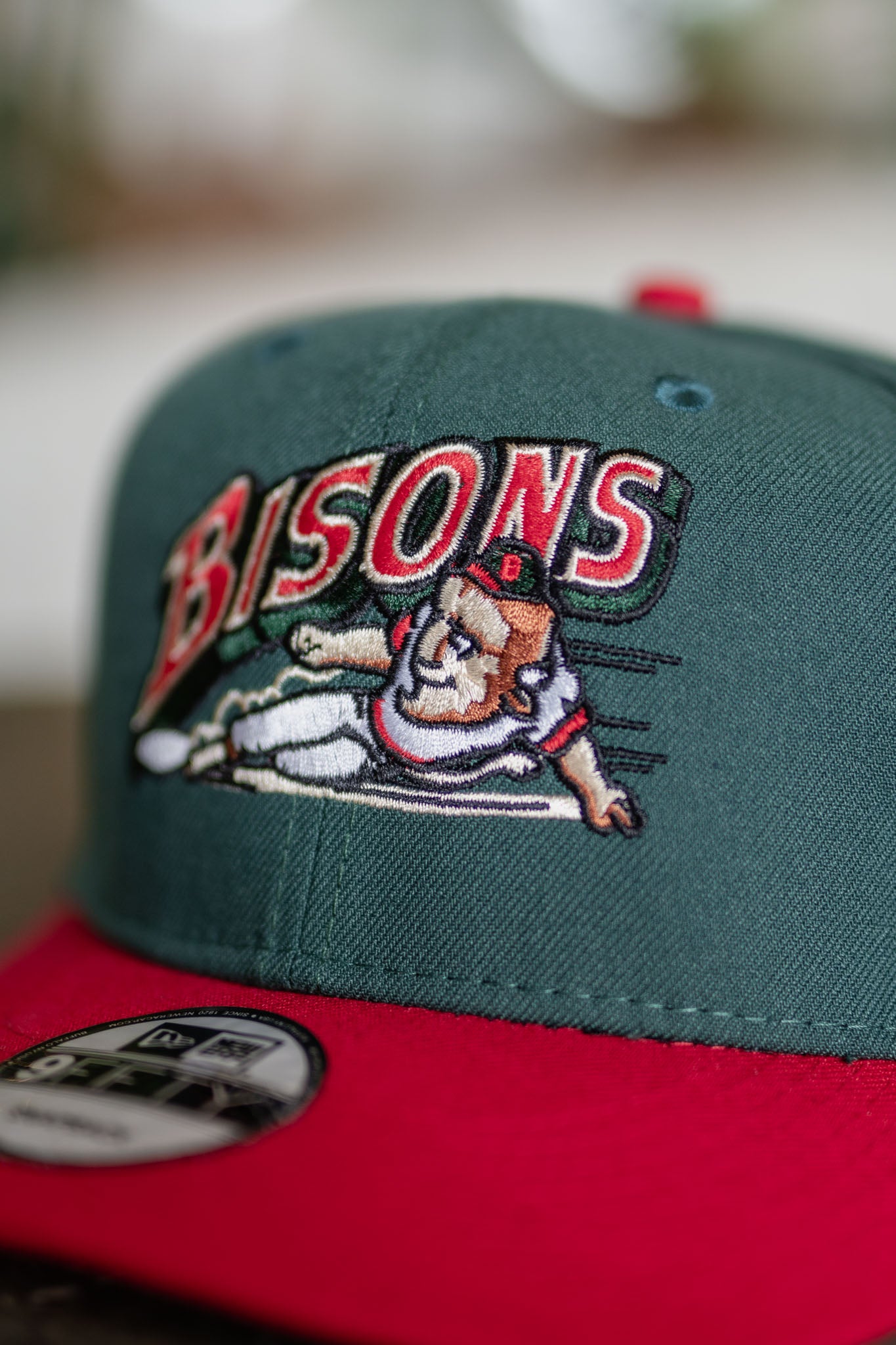 Gorra New Era 9FIFTY Snapback Bisons.