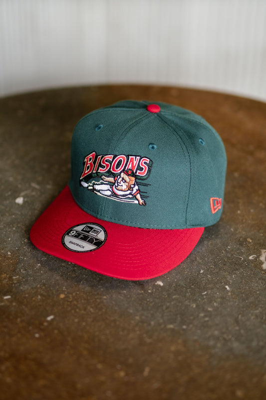 Gorra New Era 9FIFTY Snapback Bisons.